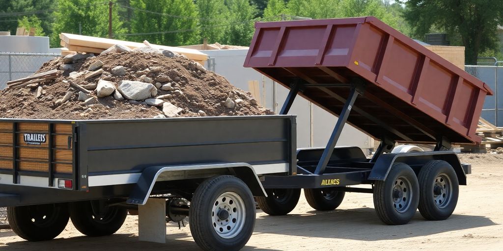 Dump Trailers vs. Utility Trailers: Which is Best for Heavy Loads?